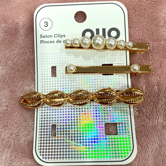 QUO Brand new hair clips unused in original packing - Picture 1 of 1